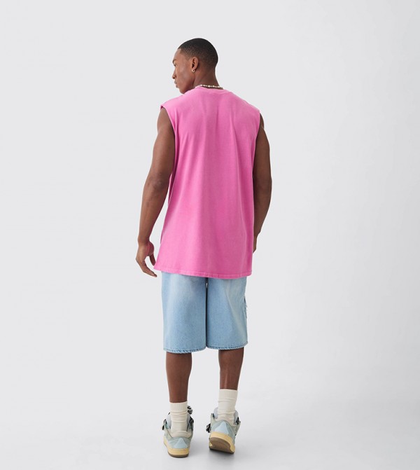 boohooMAN  Clothing - Pink T-Shirts & Vests