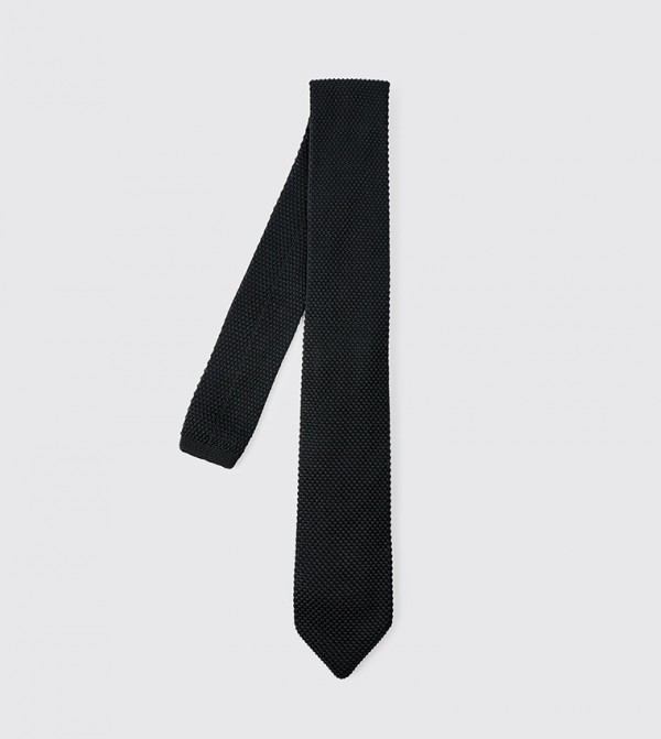 boohooMAN  Ties - Black Regular Ties