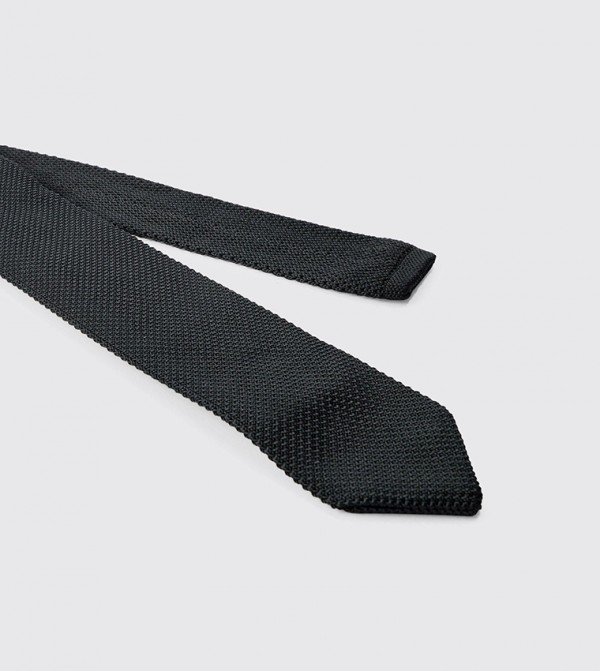 boohooMAN  Ties - Black Regular Ties