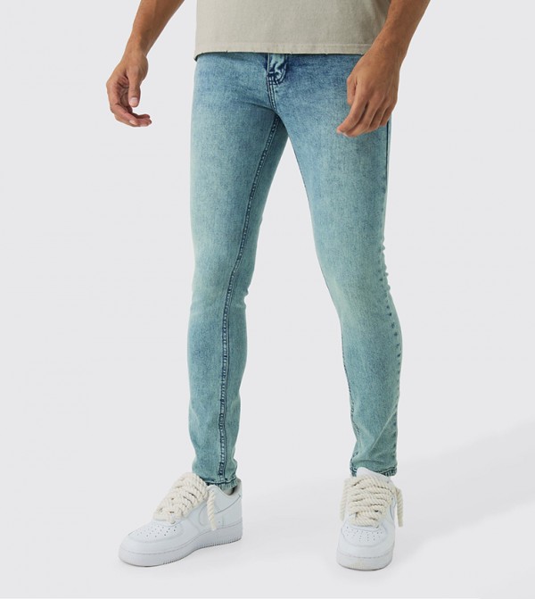 boohooMAN Skinny Jeans - Blue Skinny Jeans