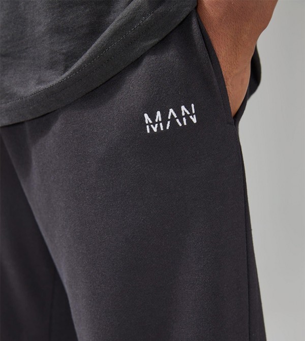 boohooMAN boohooMAN - Black Joggers