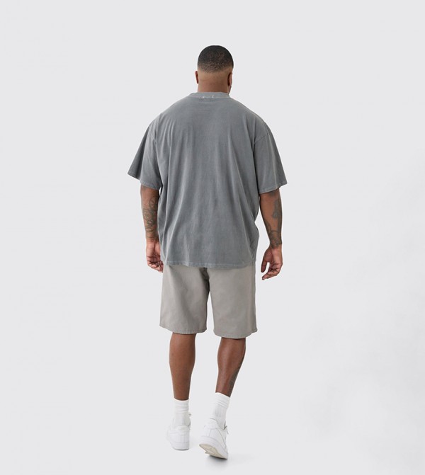 boohooMAN boohooMAN - Grey Casual T-Shirts