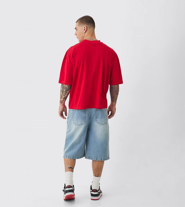 boohooMAN boohooMAN - Red Casual T-Shirts