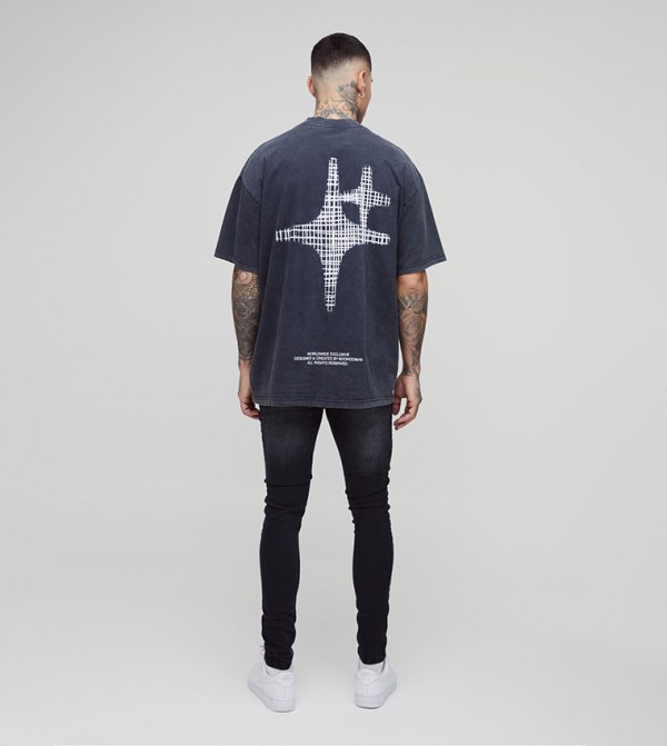 boohooMAN Skinny Jeans - Black Skinny Jeans