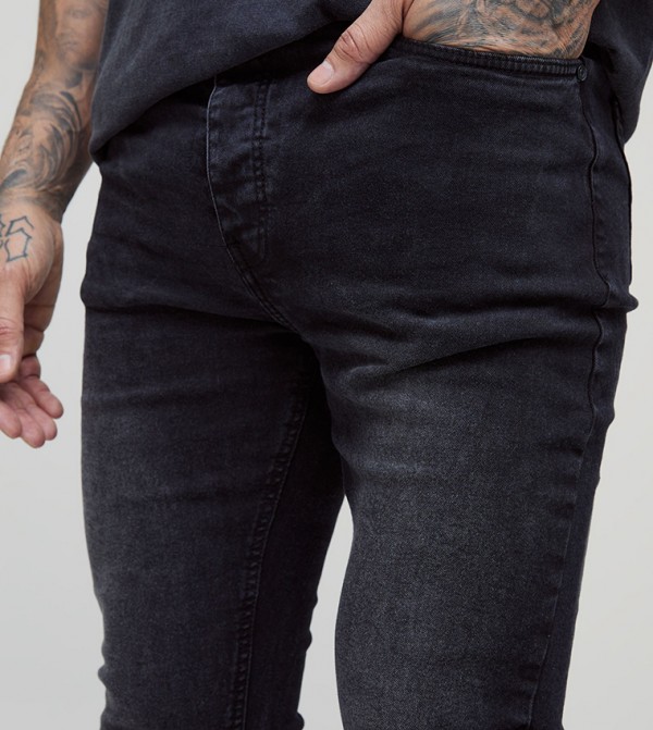 boohooMAN Skinny Jeans - Black Skinny Jeans