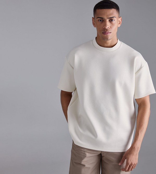 boohooMAN boohooMAN - White Casual T-Shirts