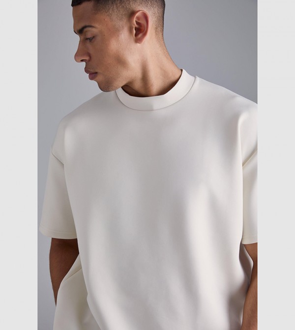 boohooMAN boohooMAN - White Casual T-Shirts