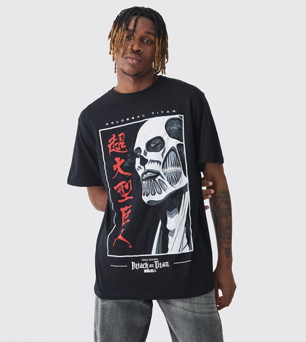 boohooMAN  - Black Casual T-Shirts