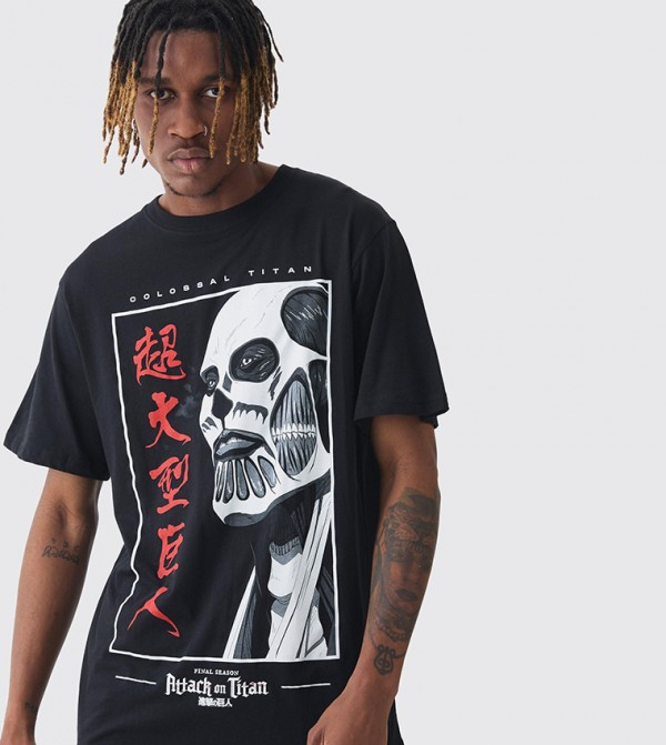boohooMAN  - Black Casual T-Shirts