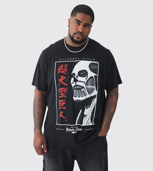 boohooMAN  - Black Casual T-Shirts