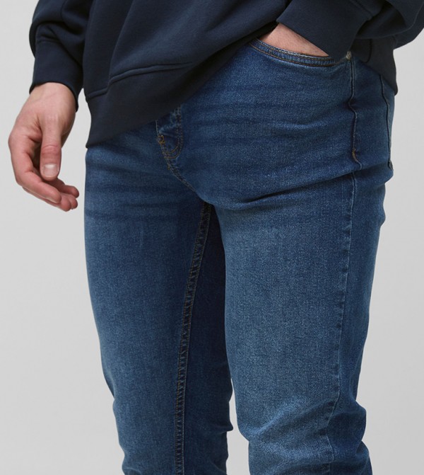 boohooMAN  Skinny Jeans - Light Blue Skinny Jeans