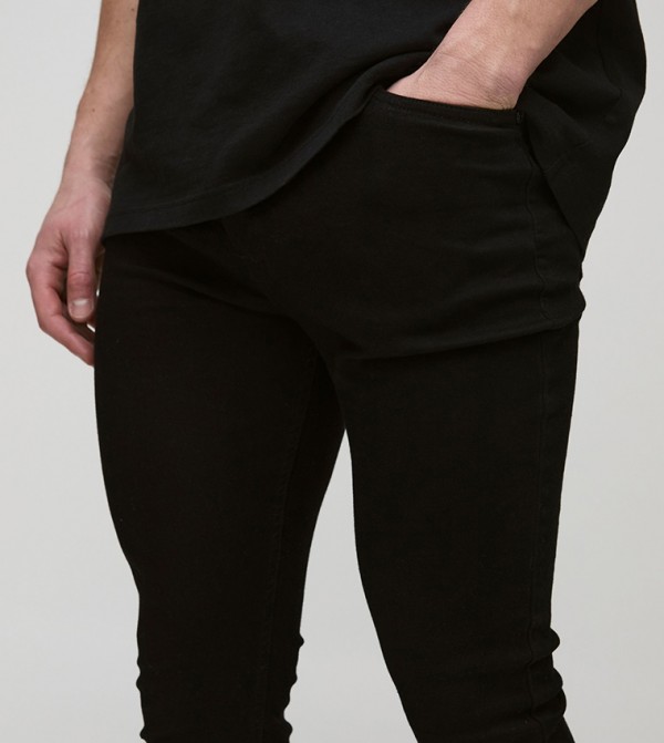 boohooMAN Skinny Jeans - Black Skinny Jeans