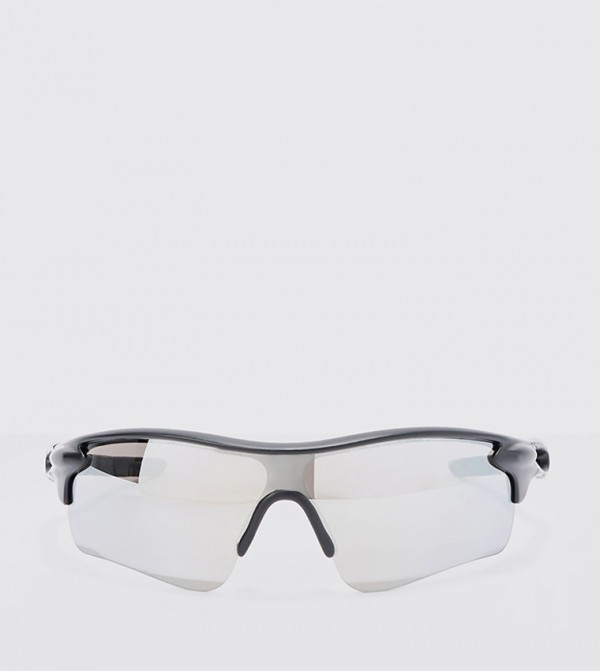 boohooMAN  Sunglasses - Silver undefined