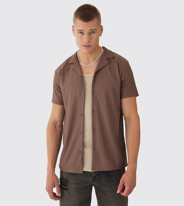 boohooMAN boohooMAN - Brown Short Sleeves