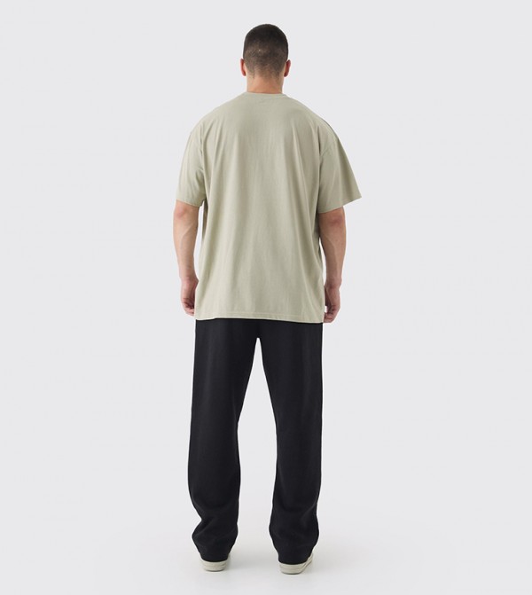 boohooMAN  Clothing - Black Joggers