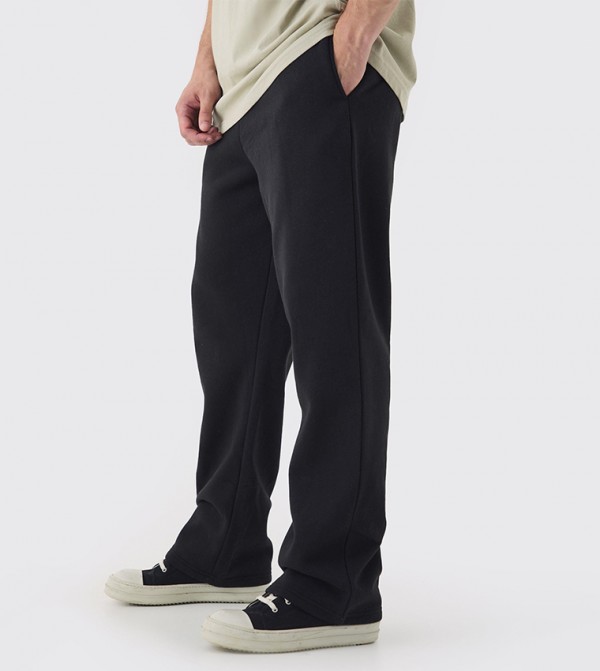 boohooMAN  Clothing - Black Joggers