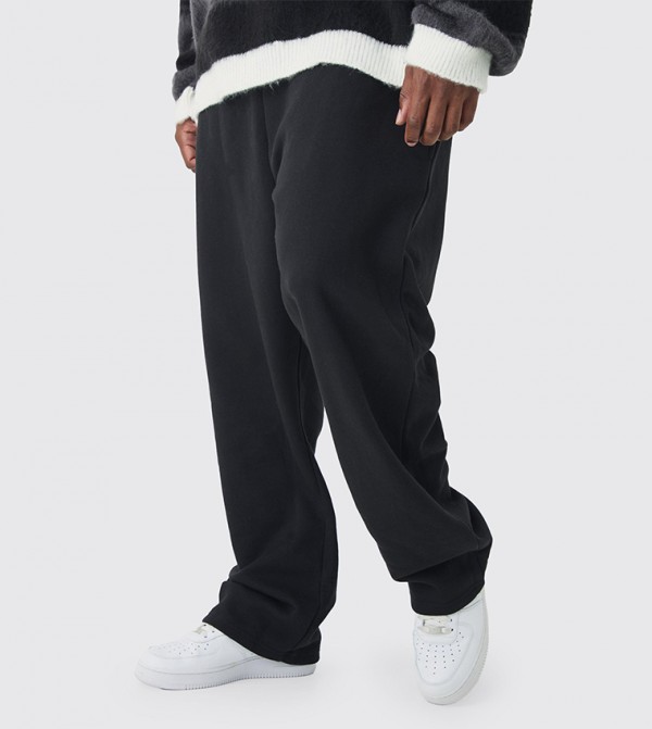 بوهو مان  بنطلونات و تشينو  - أسود جوغر