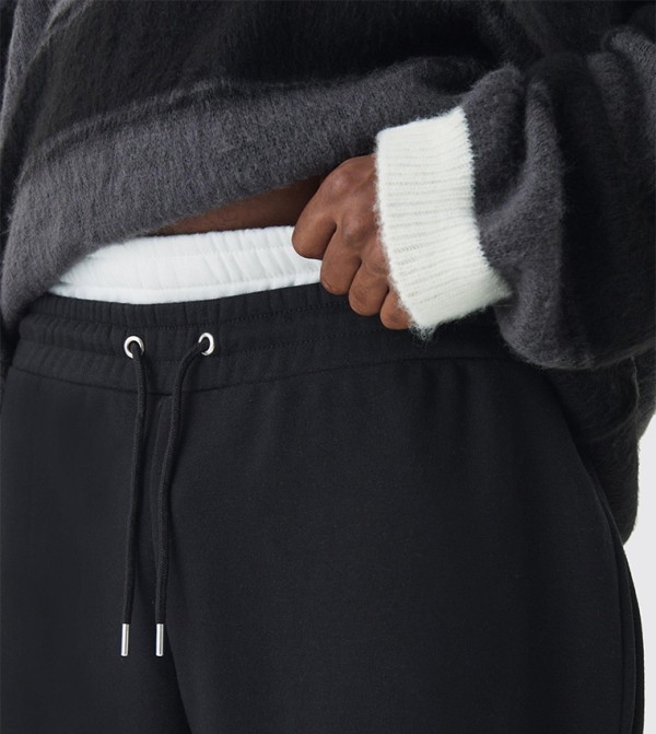 بوهو مان  بنطلونات و تشينو  - أسود جوغر