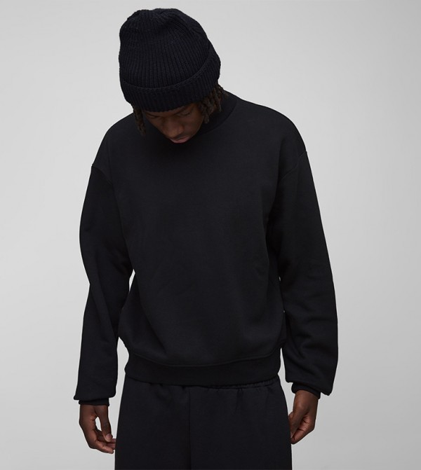 boohooMAN  - Black Sweatshirts