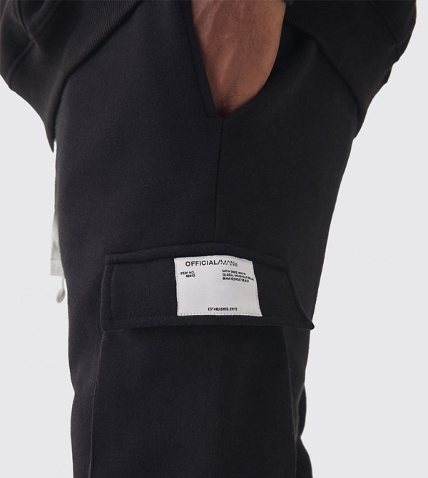 boohooMAN boohooMAN - Black Joggers