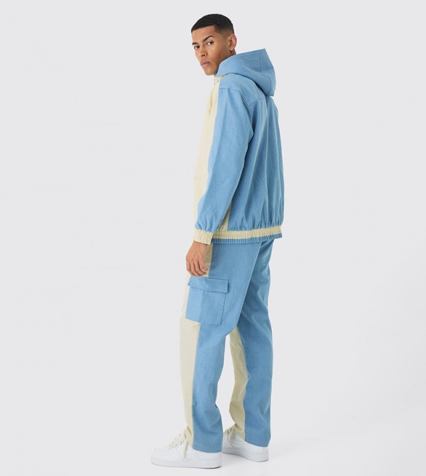 boohooMAN  Jackets & Coats - Beige Denim Jackets