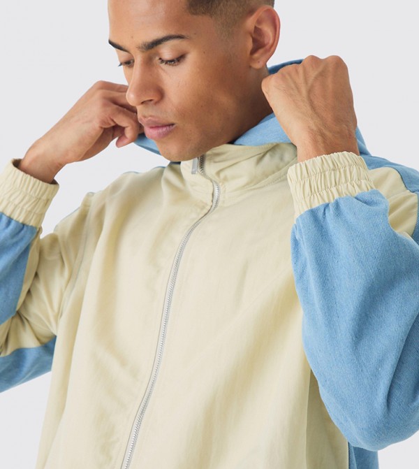 boohooMAN  Jackets & Coats - Beige Denim Jackets