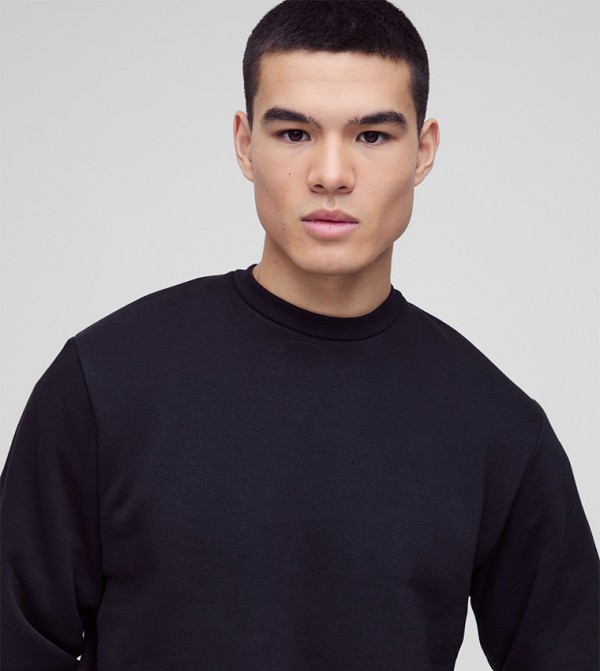 boohooMAN  Hoodies & Sweatshirts - Black Sweatshirts