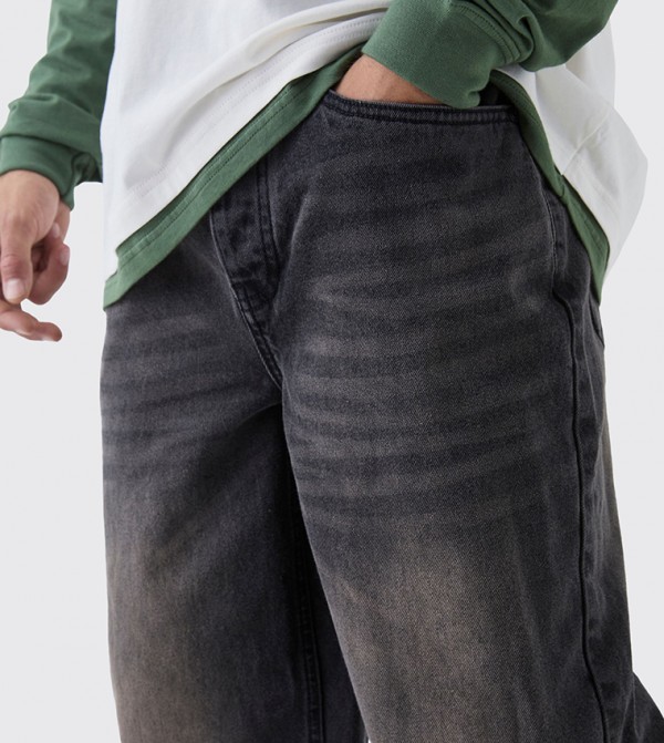 boohooMAN boohooMAN - Brown Relaxed Jeans