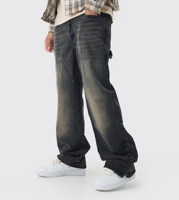 بوهو مان بوهو مان - بني  Relaxed Jeans