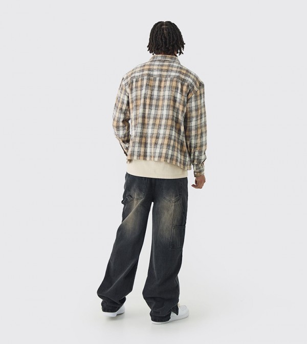 بوهو مان بوهو مان - بني  Relaxed Jeans