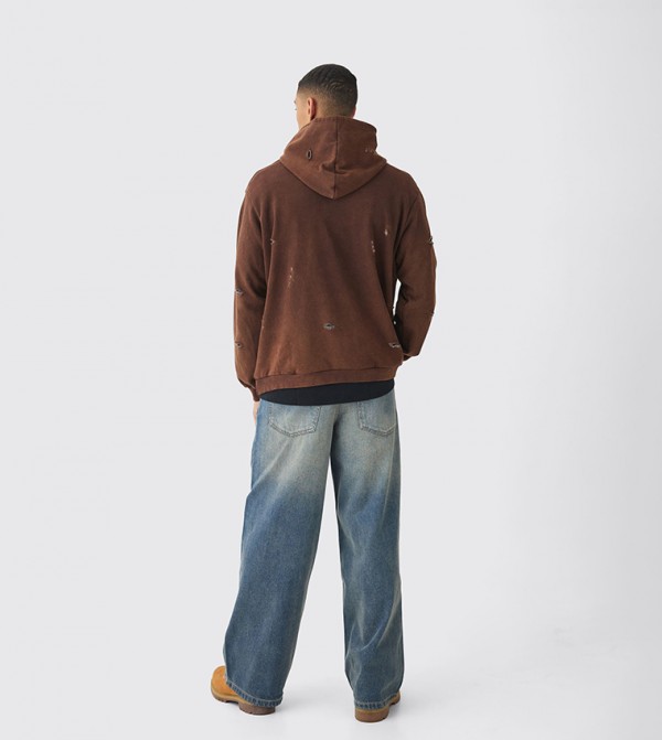 boohooMAN - Outlet boohooMAN - Outlet - Blue Relaxed Jeans