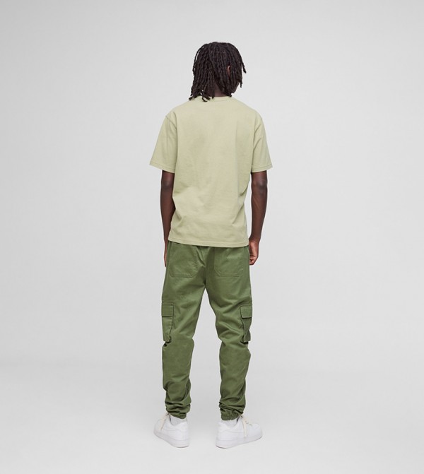 boohooMAN  Cargos - Green Cargos