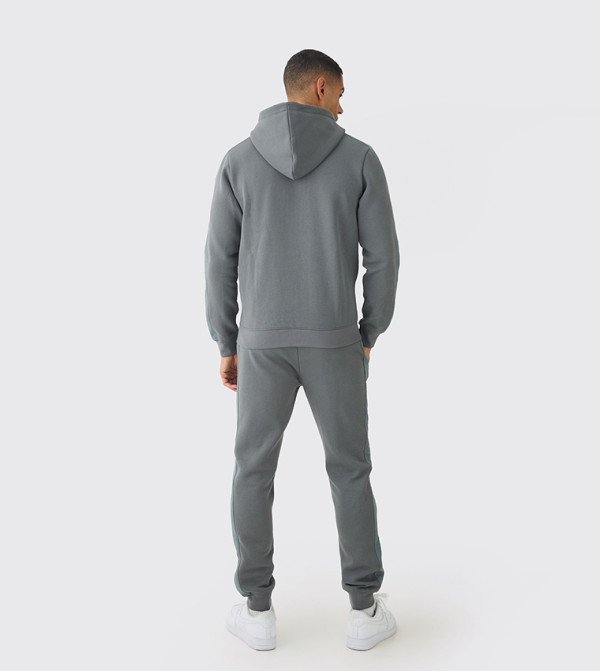 boohooMAN  Clothing Set - Grey Co-Ord Set