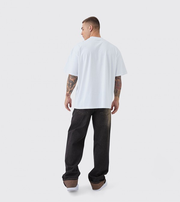 boohooMAN boohooMAN - White Casual T-Shirts
