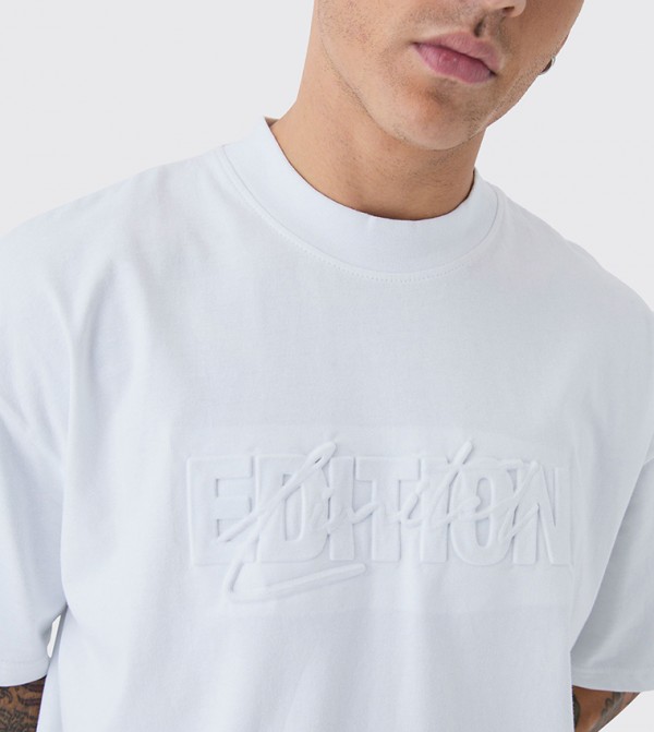 boohooMAN boohooMAN - White Casual T-Shirts