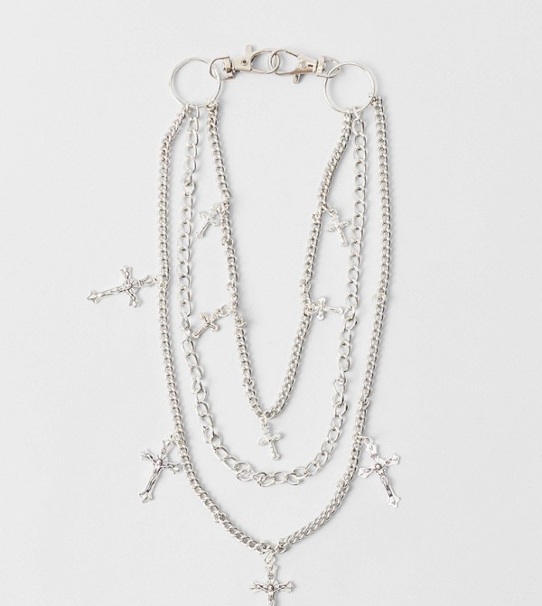 boohooMAN  Jewellery - Silver Chains