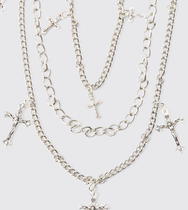 boohooMAN  Jewellery - Silver Chains