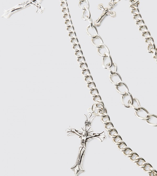 boohooMAN  Jewellery - Silver Chains
