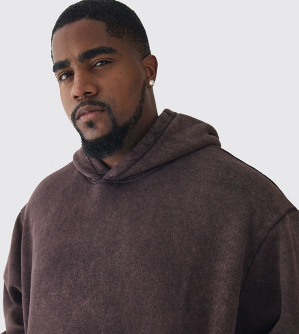 boohooMAN boohooMAN - Brown Hoodies