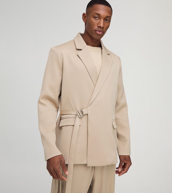boohooMAN  Blazers - STONE Blazers