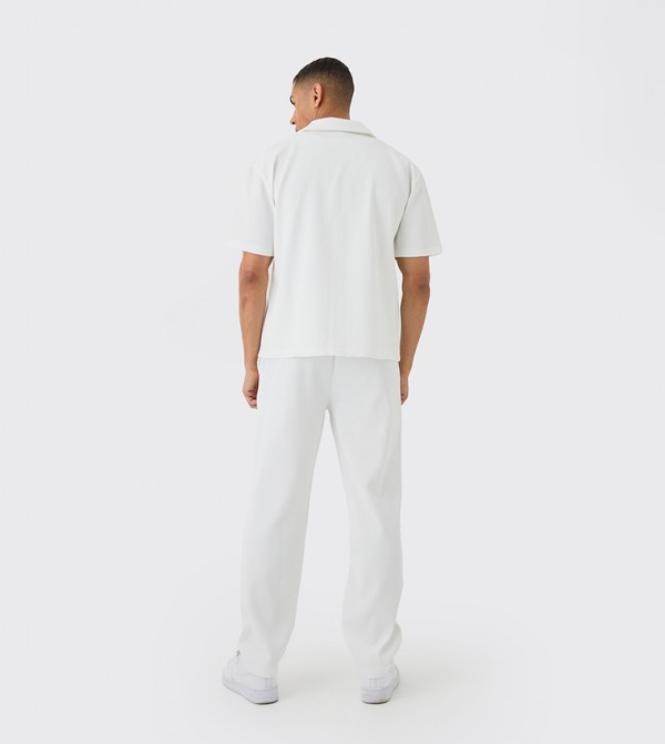 boohooMAN  Clothing Set - White Co-Ord Set