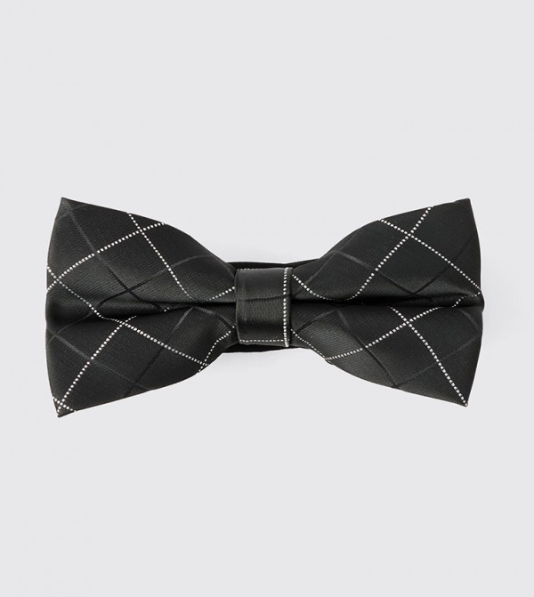 boohooMAN  Bow Ties - Black Bow Ties