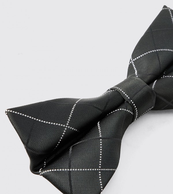 boohooMAN  Bow Ties - Black Bow Ties