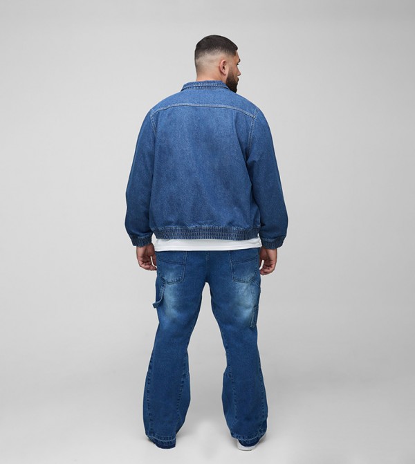 boohooMAN  Denim Jackets - Blue Denim Jackets