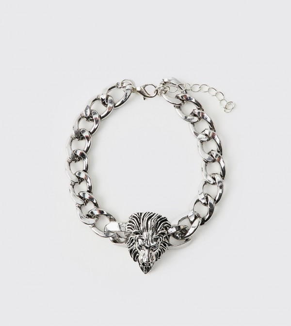 boohooMAN  Bracelets - Silver Bracelets