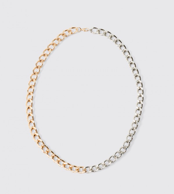 boohooMAN  Jewellery - Silver Necklaces & Pendants