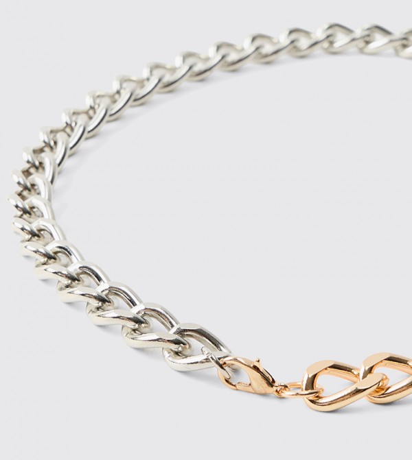 boohooMAN  Jewellery - Silver Necklaces & Pendants