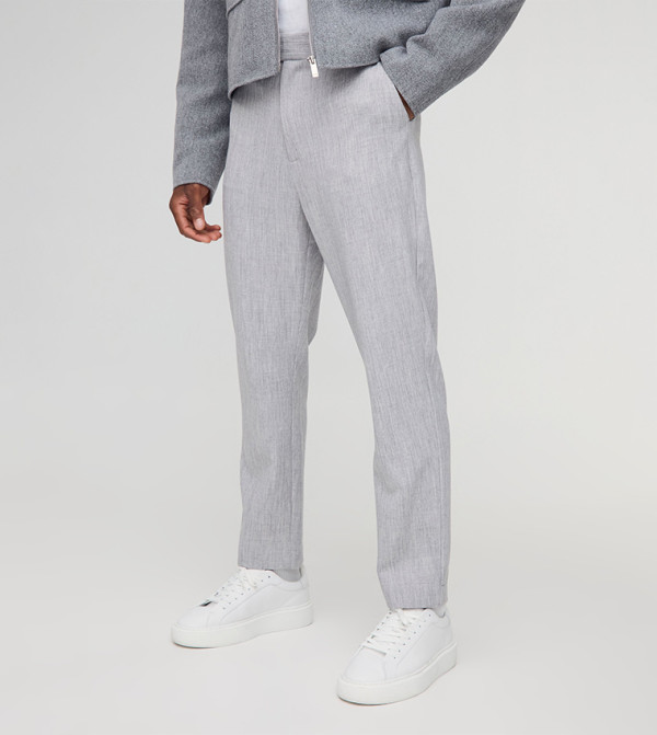 boohooMAN boohooMAN - Grey Formal Pants
