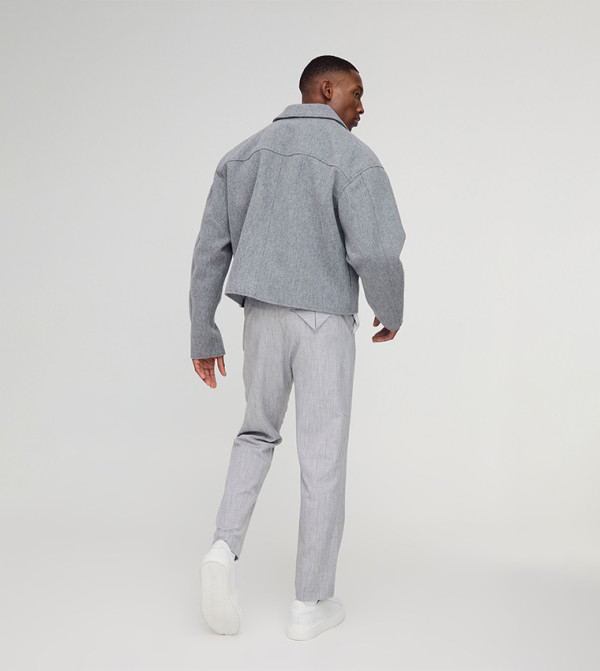 boohooMAN boohooMAN - Grey Formal Pants