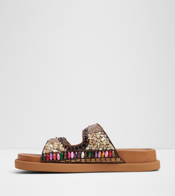 ألدو  - بني  Flat Sandals